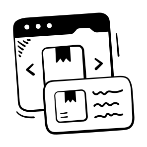 Shipping, Details, Online, Shopping, Ecommerce icon