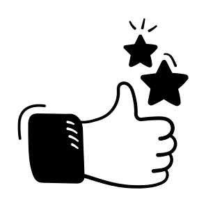 Thumbs, Up, Positive, Feedback, Review icon