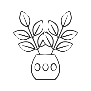 Leaves Pot icon