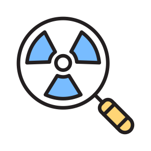 Nuclear Research, Nuclear Science, Radiation Study, Nuclear Study, Radioactive icon