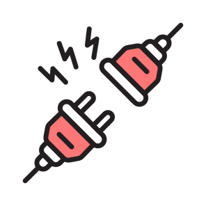 Power Connector, Electrical Connector, Power Plug, Power Adapter, Charging Connector, icon