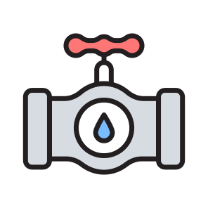 Water Pipeline, Pipe, Valve, Oil Pipeline, Pipe Fitting icon