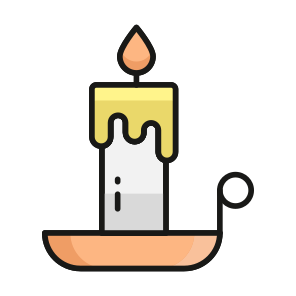 Candle, Candlelight, Luminous, Burning, Advent icon