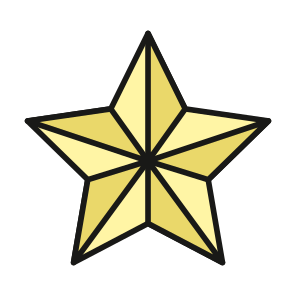 Christmas, Star, Decoration, Decor, Ornament icon