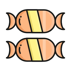 Crackers, Candies, Sweet, Holiday, Candy icon