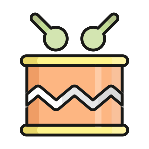Drum, Musical, Instrument, Snare, Percussion icon