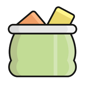 Gifts, Bag, Christmas, Santa, Surprise icon