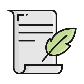 Letter, Quill, Writing, Feather, Paper icon