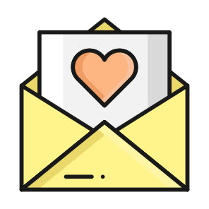 Love Letter, Message, Confession, Romantic, Envelope icon
