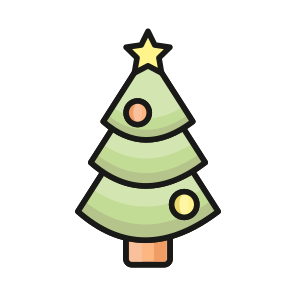 Tree, Christmas, Spruce, Coniferous, Cedar icon