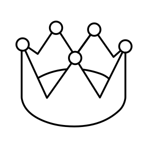 Crown, Royal, Precious, Gold, Headgear icon