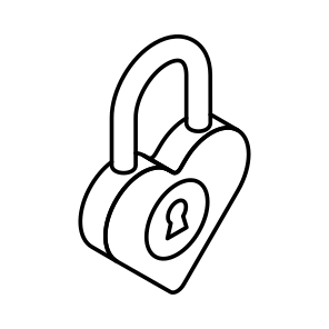 Heart, Lock, Padlock, Affection, Feeling icon