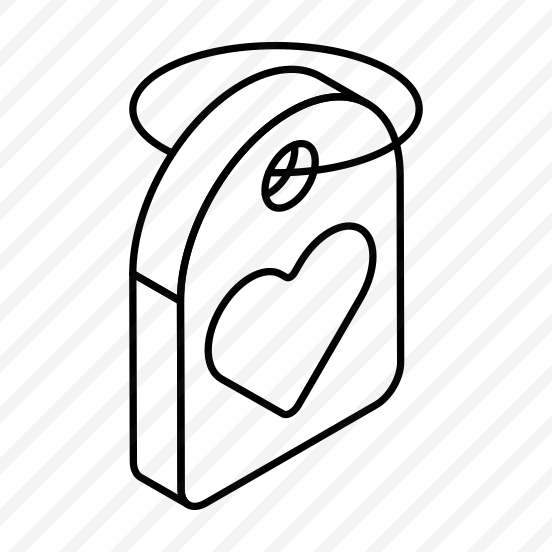 Heart, Tag, Sale, Offer, Valentines preview