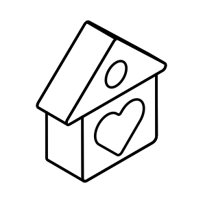 Lovely, Home, Romantic, Family, Heart icon