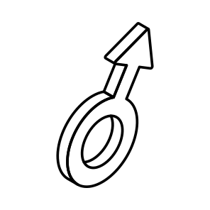 Male, Gender, Symbol, Guy, Inheritance icon