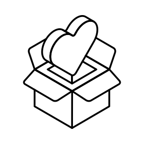 Surprise, Valentine, Heart, Love, Affection icon