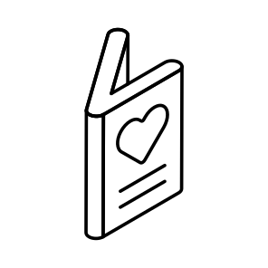 Valentine, Card, Gift, Greetings, Romantic icon