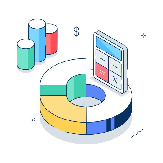 Business, Statistics, Analysis, Financial, Data illustration