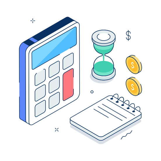 Financial, Planning, Management, Budgeting, Business illustration