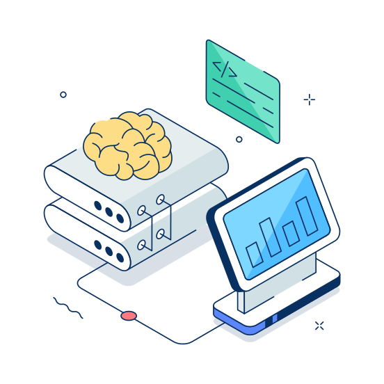 Analytics, Analysis, Data, Big Data, Business illustration