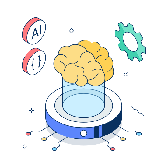 Artificial, Brain, Neural, Network, Innovation illustration