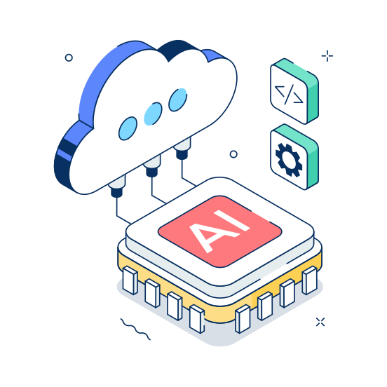 Cloud, Computing, Data, Processing, Storage illustration