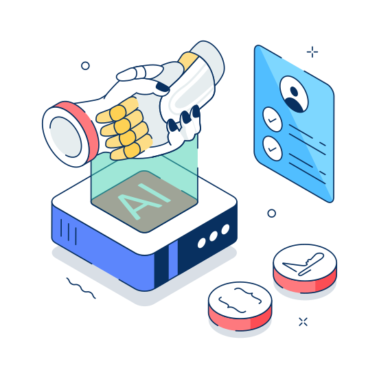 Human, Collaboration, Teamwork, Digital, Workforce illustration