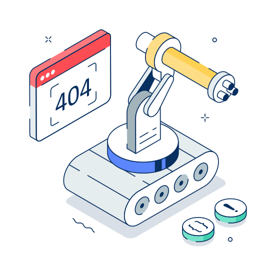 Robot, Error, , Malfunction, Robotic illustration