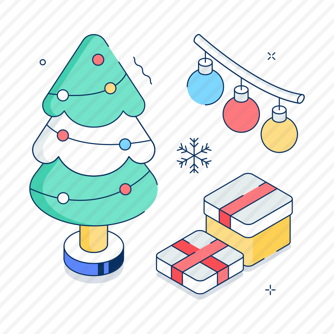 Christmas, Tree, Gifts, Ornament, Decoration preview