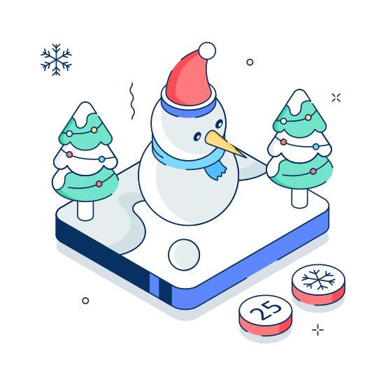 Snowman, Figure, Outdoor, Character, Activity illustration