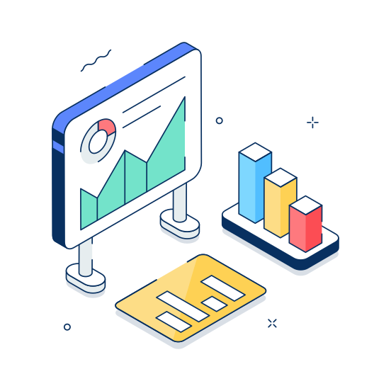 Business, Presentation, Analysis, Corporate, Analytics illustration