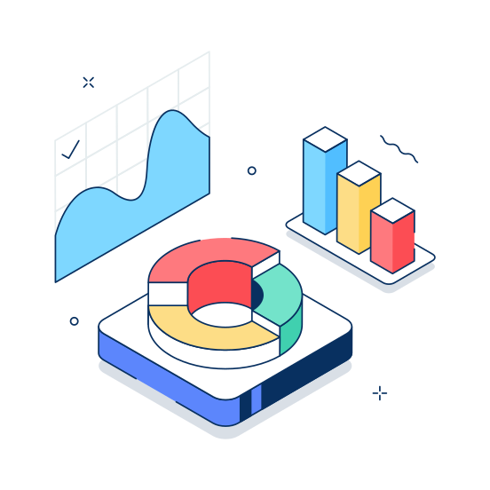 Data, Analysis, Statistics, Infographics, Insights illustration