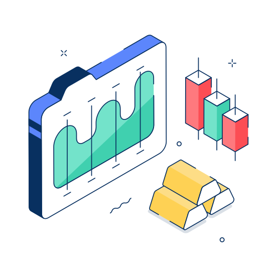 Stock, Market, Corporate, Business, Financial illustration