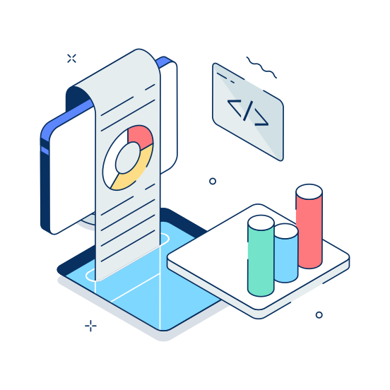 Web, Website, Webpage, Data, Analysis illustration