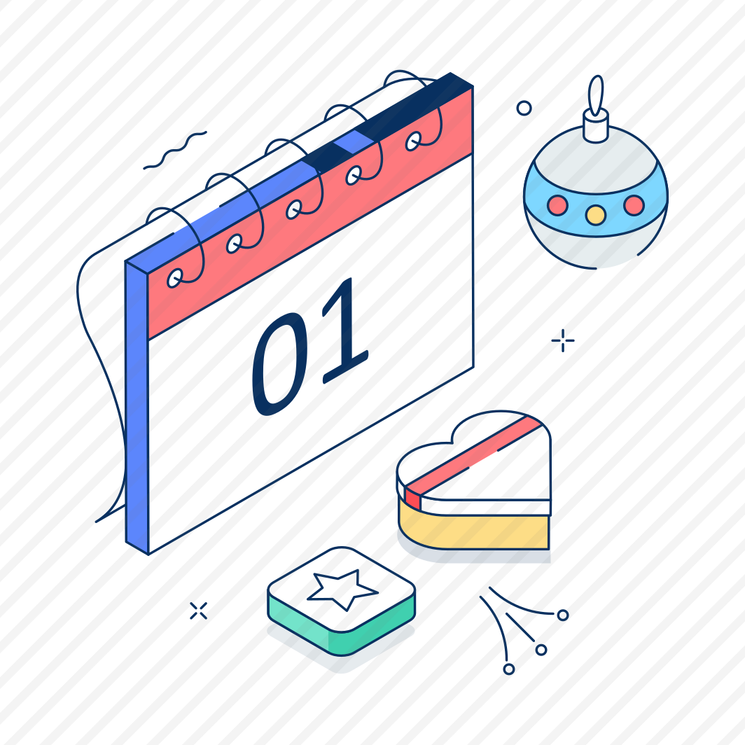 New Year Calendar preview