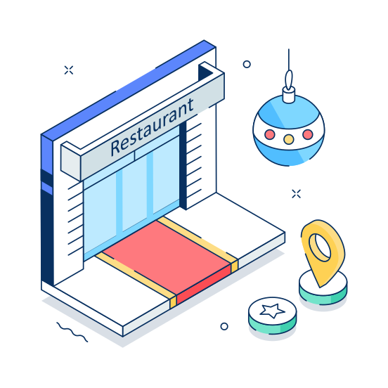 Restaurant illustration