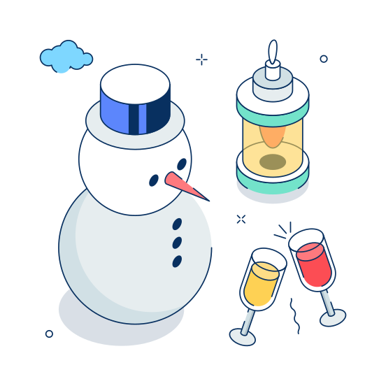 Winter Celebration illustration