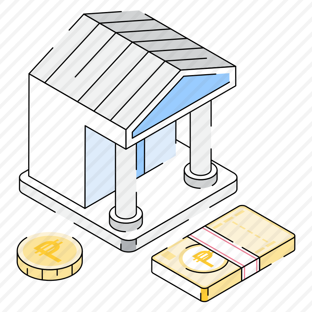 Bank, Deposit, Building, Architecture, Banknote preview