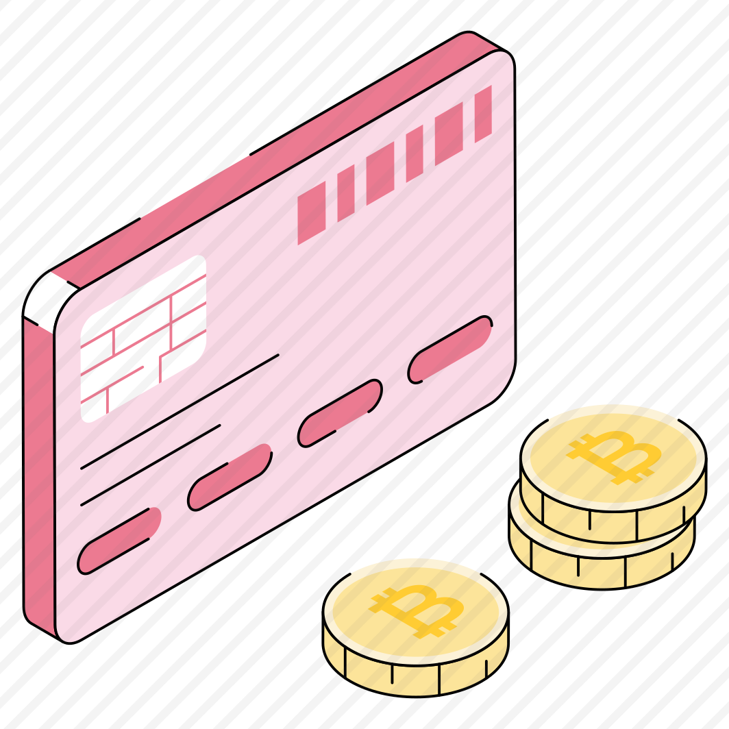 Bitcoin, Card, Payment, Cryptocurrency, Banking,, preview