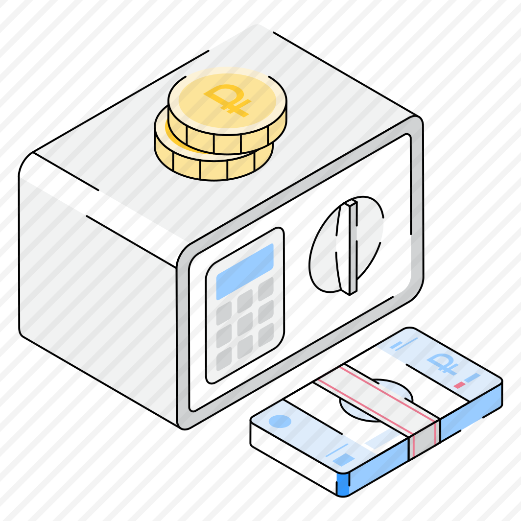Locker, Vault, Safe, Banking, Digital preview