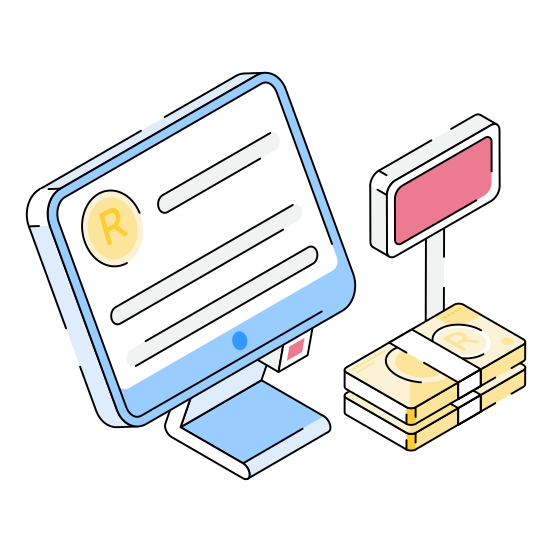 Money, Counter, Device, Machine, Terminal illustration