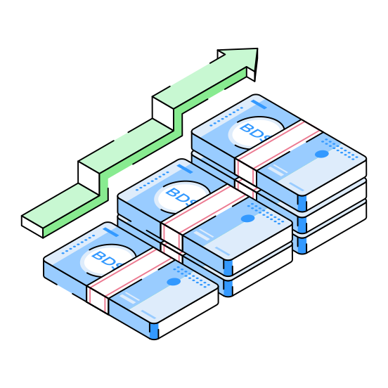 Money, Price, Investment, Revenue, Banknote illustration