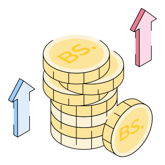 Money, Price, Investment, Revenue, Profit illustration