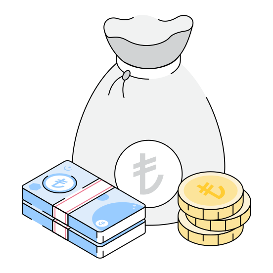Money, Sack, Pouch, Bag, Coins illustration