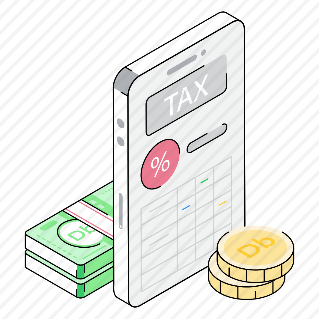 Money, Tax, Payment, Mobile, App preview