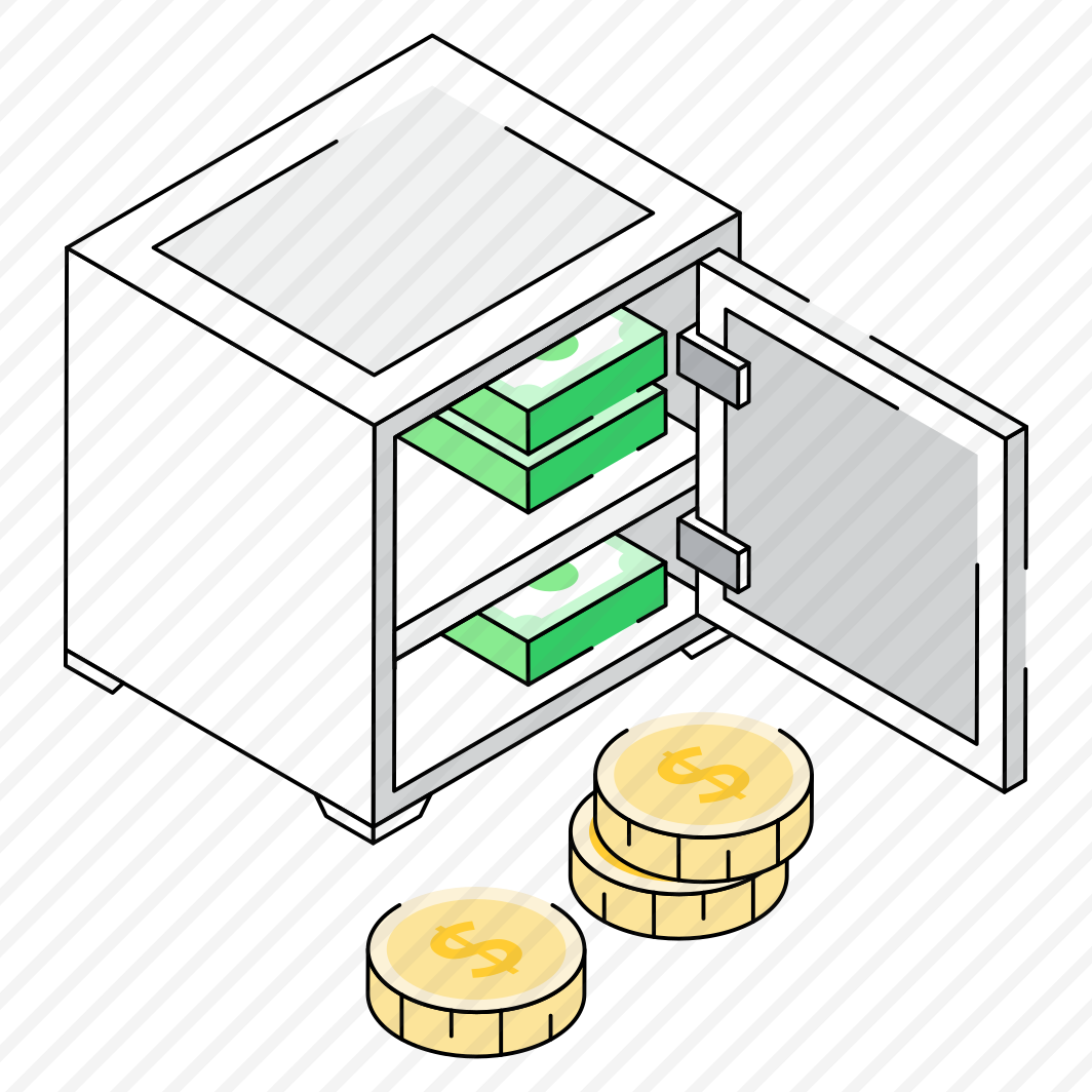 Vault, Locker, Safe, Banking, Coins preview