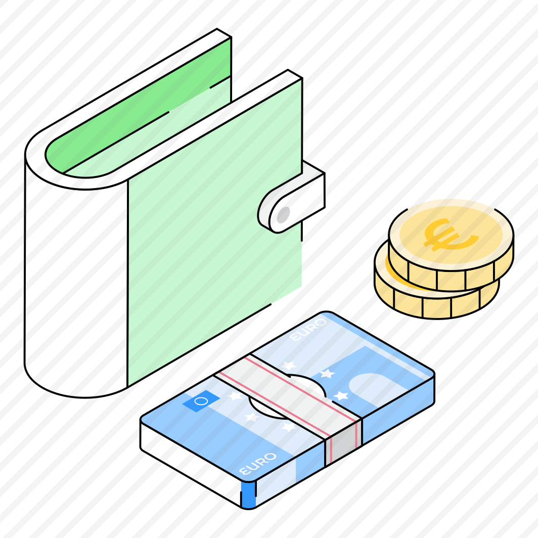 Wallet, Purse, Notecase, Billfold, Coins preview