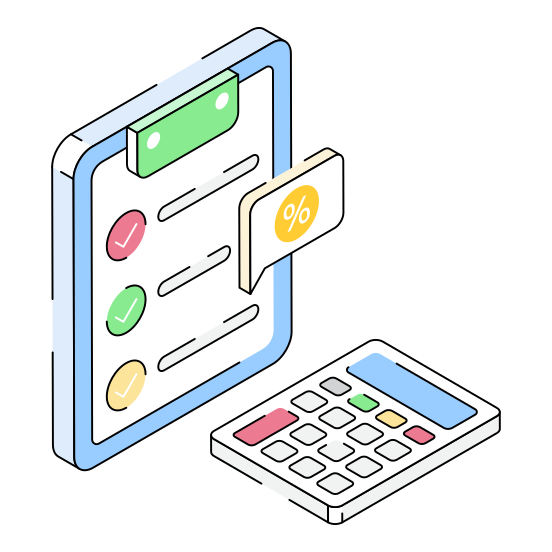 Bookkeeping, Accounting, Budgeting, Estimation, Report illustration