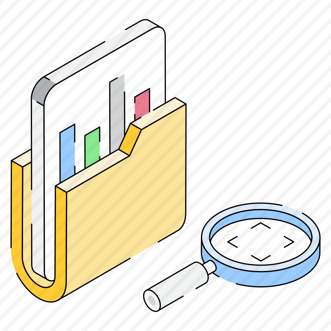 Data, Folder, Research, Analytics, Infographics preview