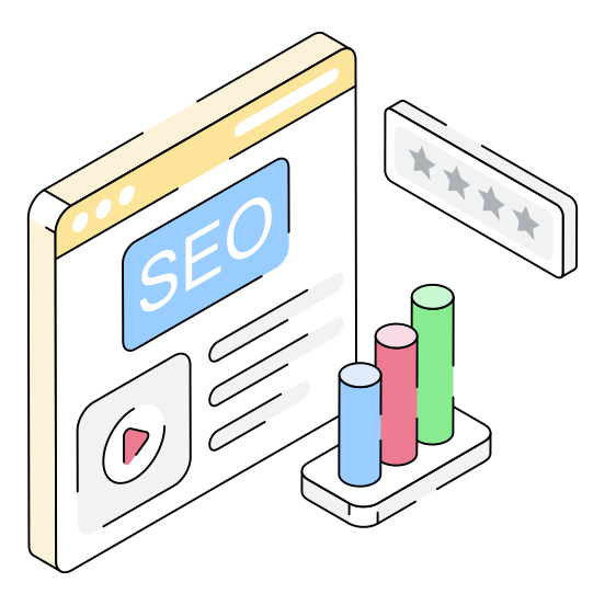 Seo, Analysis, Analytics, Video, Www illustration